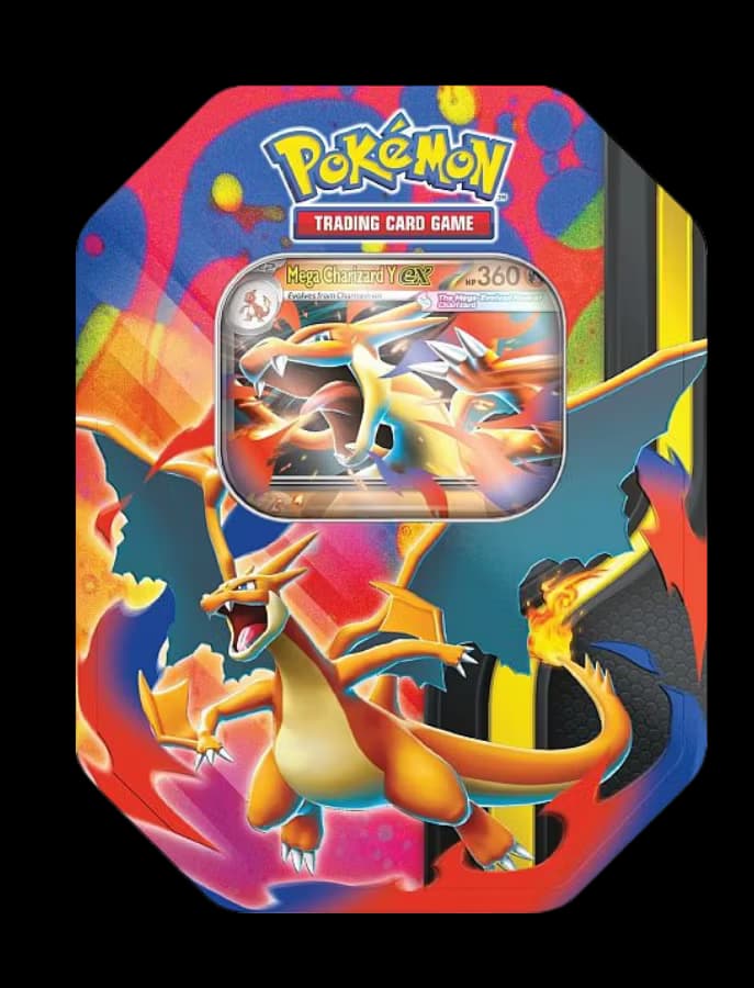 Pokemon Mega Charizard Y Ex Tin
