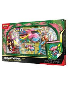 Pokemon TCG: Mega Venusaur ex Premium Collection – Samleboks med 8 boosterpakker