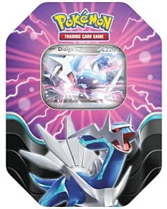 Pokemon TCG: Azure Legends Tin boks med Dialga ex og boosterpakker