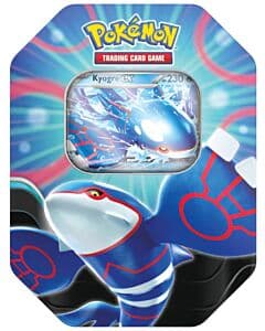 Pokemon TCG: Azure Legends Tin boks med Kyogre ex og boosterpakker