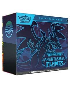 Pokemon TCG: Mega Evolution Phantasmal Flames Elite Trainer Box – Samleboks med 9 boosterpakker