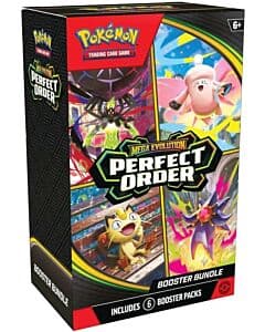 Maks 1 per kunde. Pokémon TCG Mega Evolution Perfect Order Booster Bundle