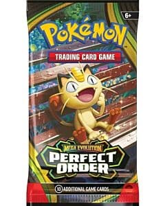 Maks 3 per kunde. Pokémon TCG Mega Evolution Perfect Order Boosterpakke