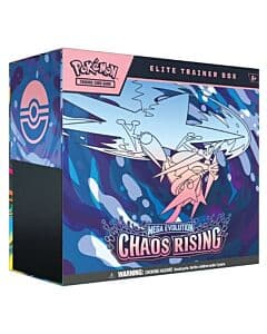Pokémon TCG Mega Evolution Chaos Rising Elite Trainer Box - samleboks med boosterpakker og tilbehør