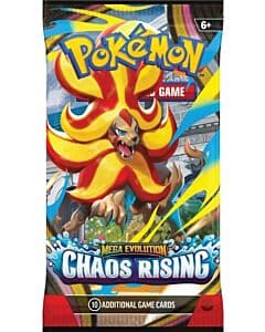 Pokémon TCG Mega Evolution Chaos Rising Boosterpakke