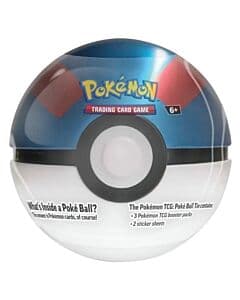 Pokémon TCG Poké Ball Tin med 3 boosterpakker