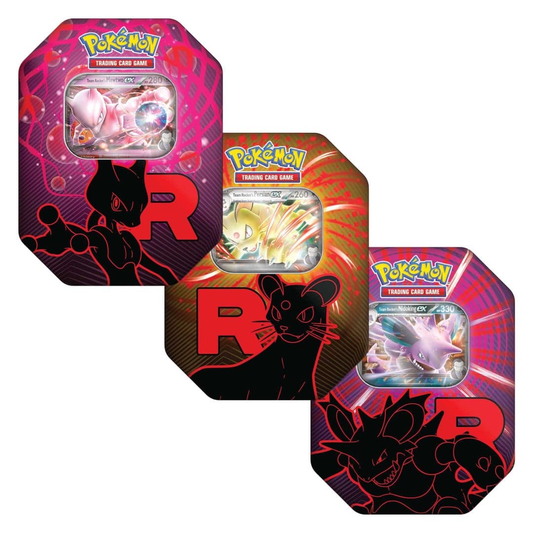Team Rocket’s EX Tin