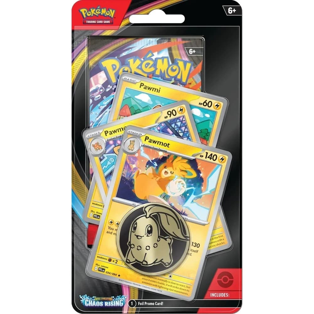 Pokémon - Chaos Rising Premium checklane blister - Pawmot