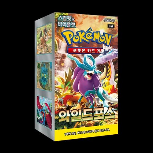 Pokémon Koreansk Wild Force Booster Box
