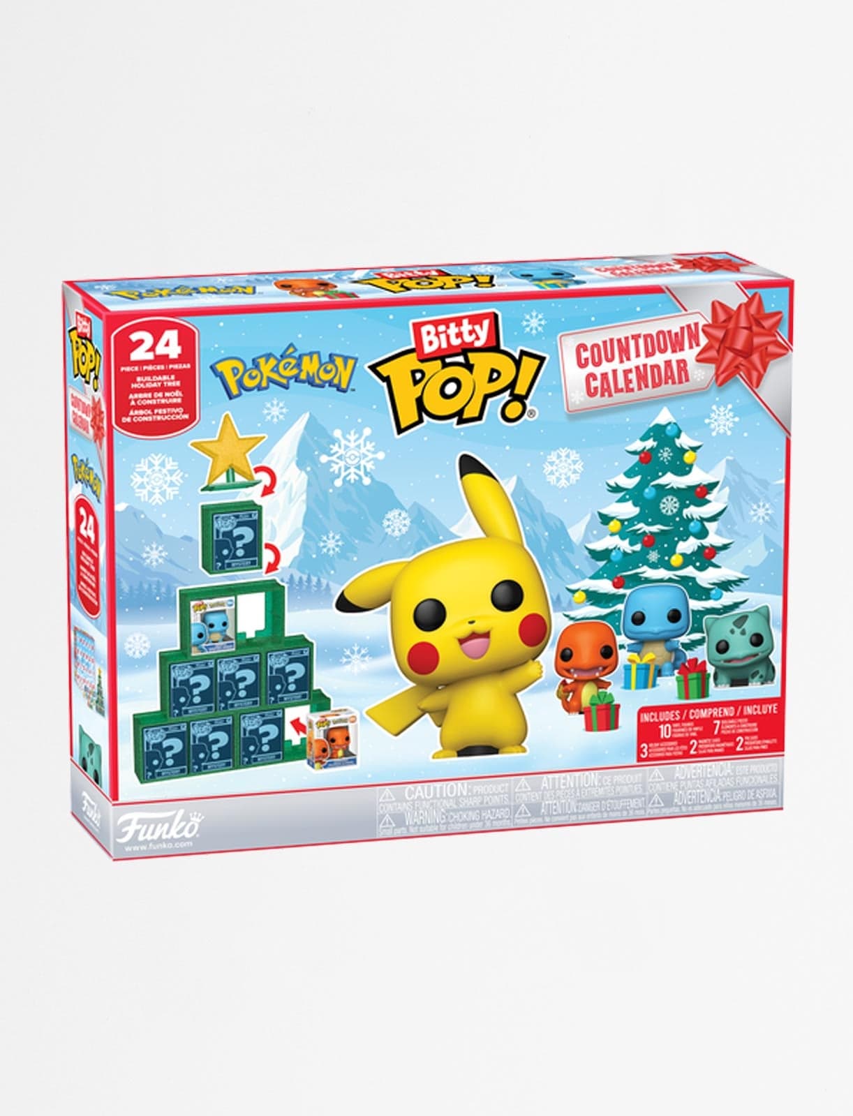Bitty POP! Pokémon 24 Day Countdown Advent Calendar
