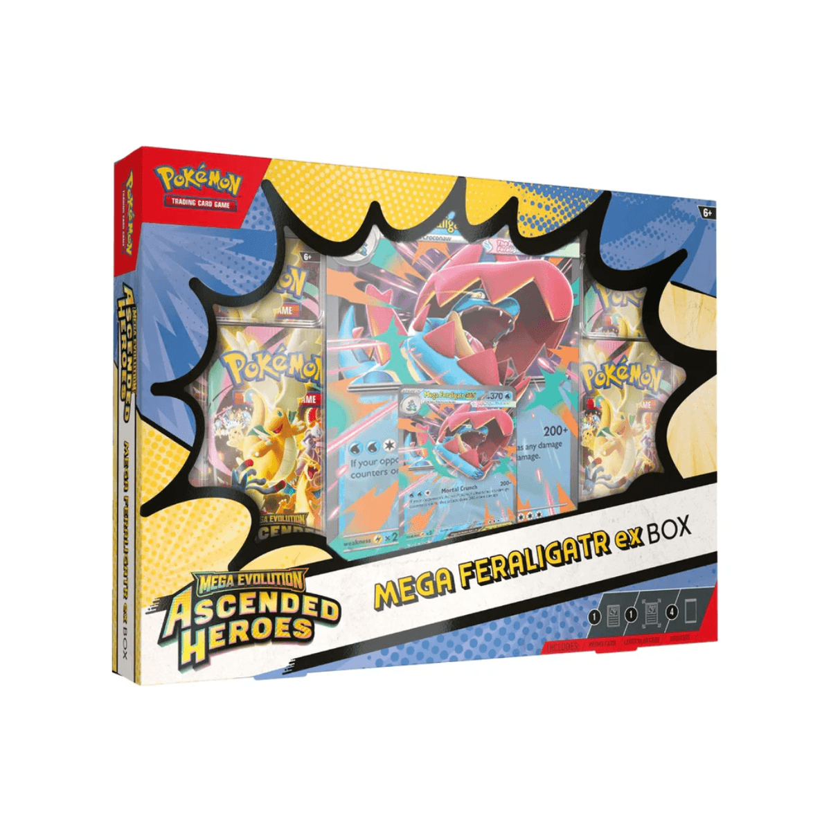 Pokemon TCG - Ascended Heroes - Mega Feraligatr ex Box - Spillmonster