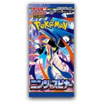 Pokémon Boosterpakke – Japansk Edition – Mega Ninja Spinner