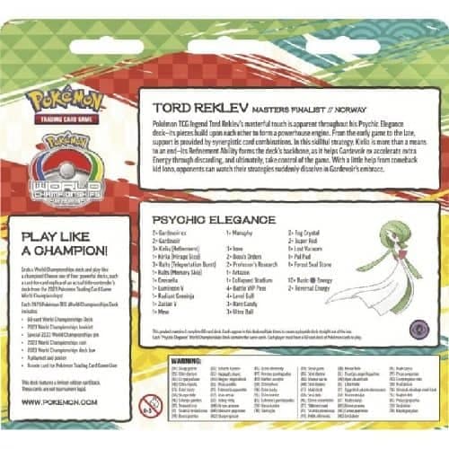 Pokemon – World Championship Deck 2023 – Tord Reklev