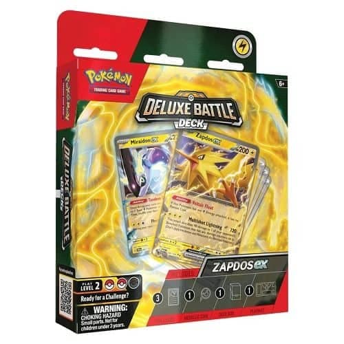 Pokemon: Deluxe Battle Deck 24 – Zapdos EX