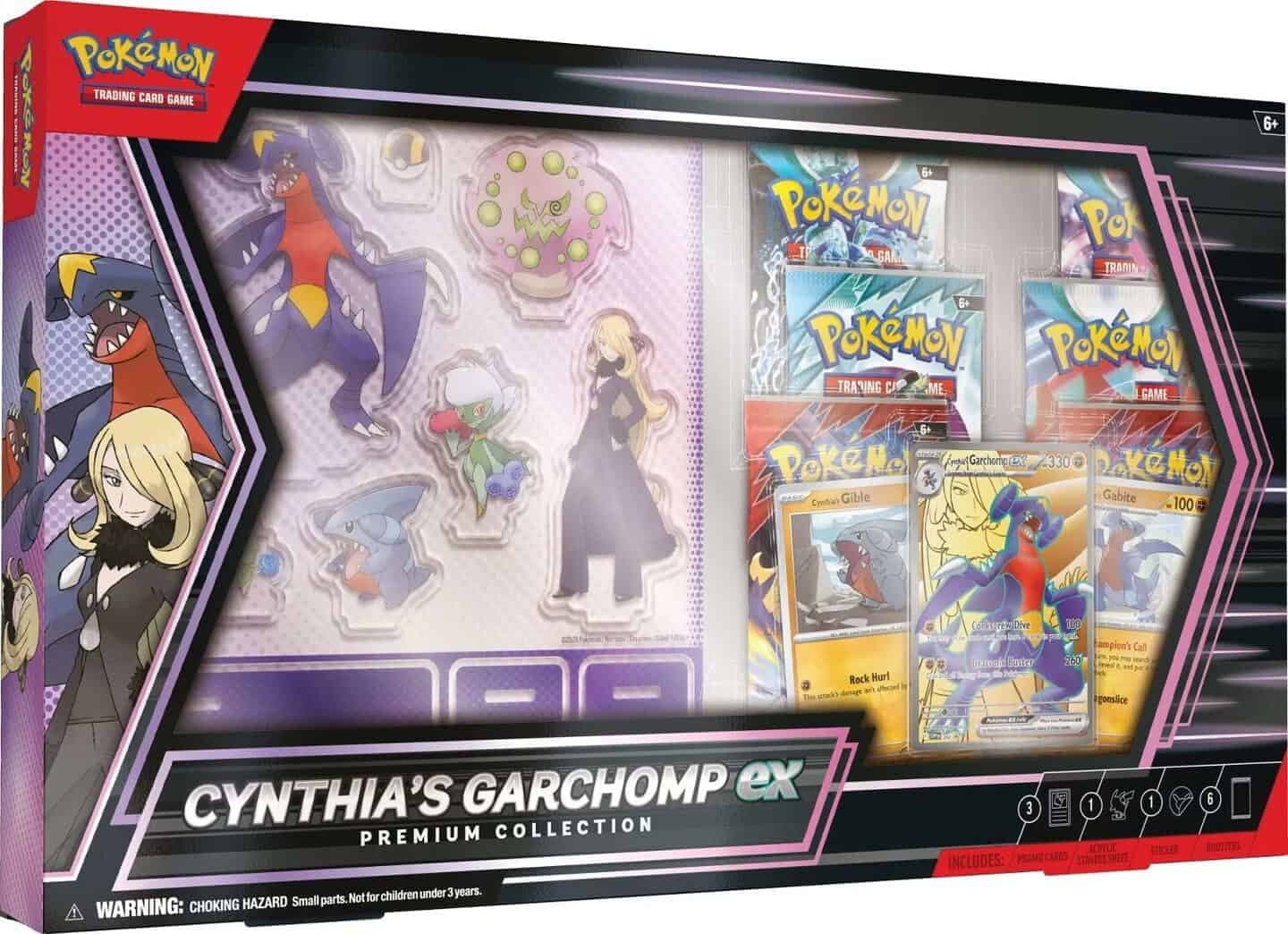 Pokemon Cynthias Garchomp ex Box