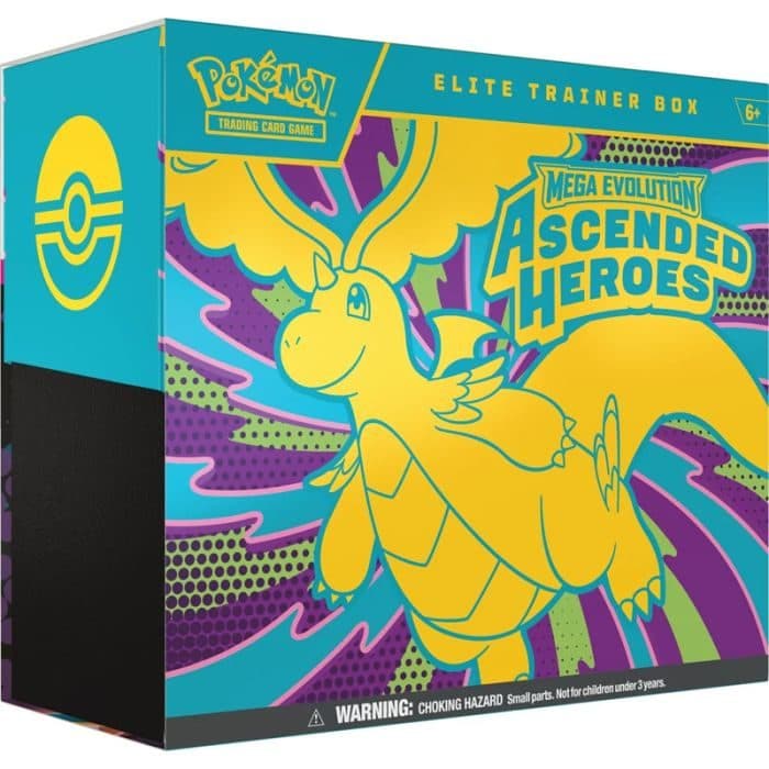 Pokemon – CG Elite Trainer Box – Mega Evolution: Ascended Heroes