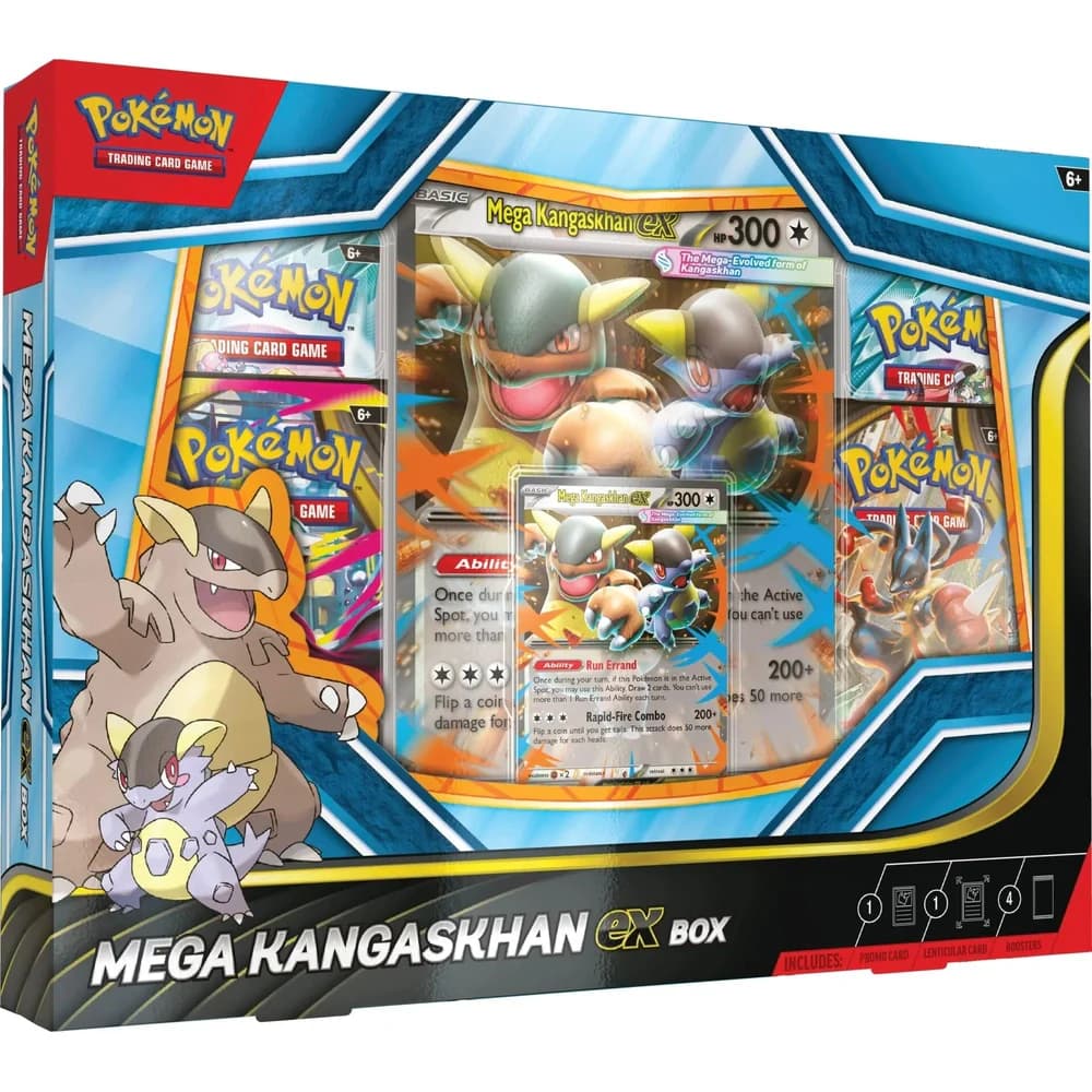 Pokemon Mega Kangashkan EX Box
