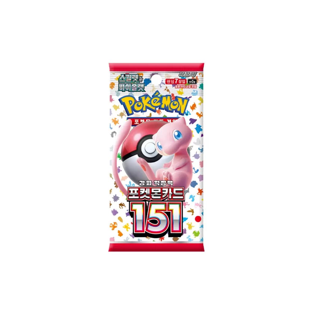 Pokemon 151 Booster Pakke (Koreansk)