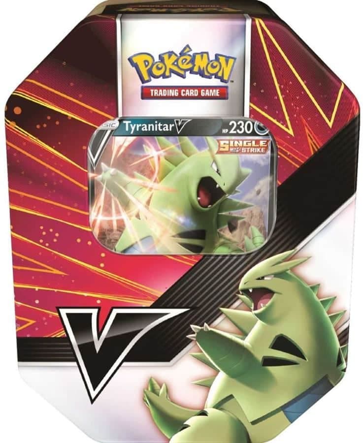 Pokemon Tin Box Tyranitar V – Summer 2021