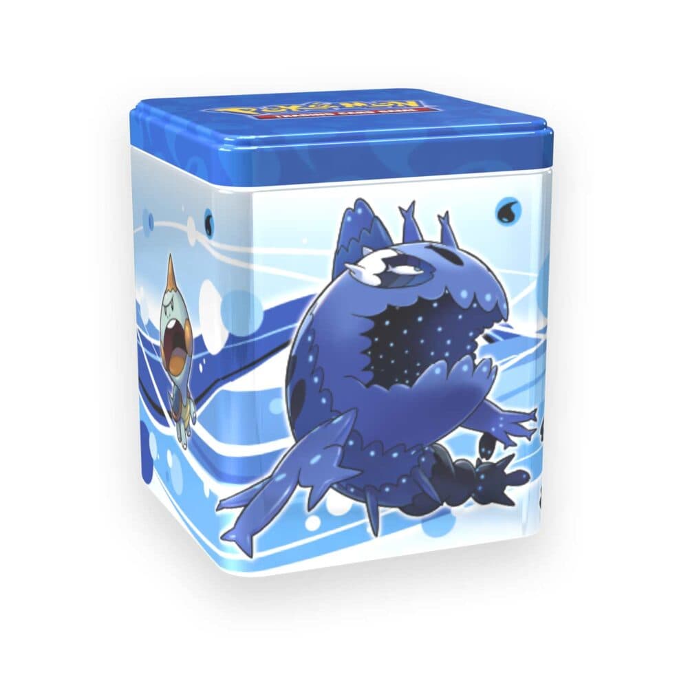 Pokemon Sword & Shield – Water Type Stacking Tin