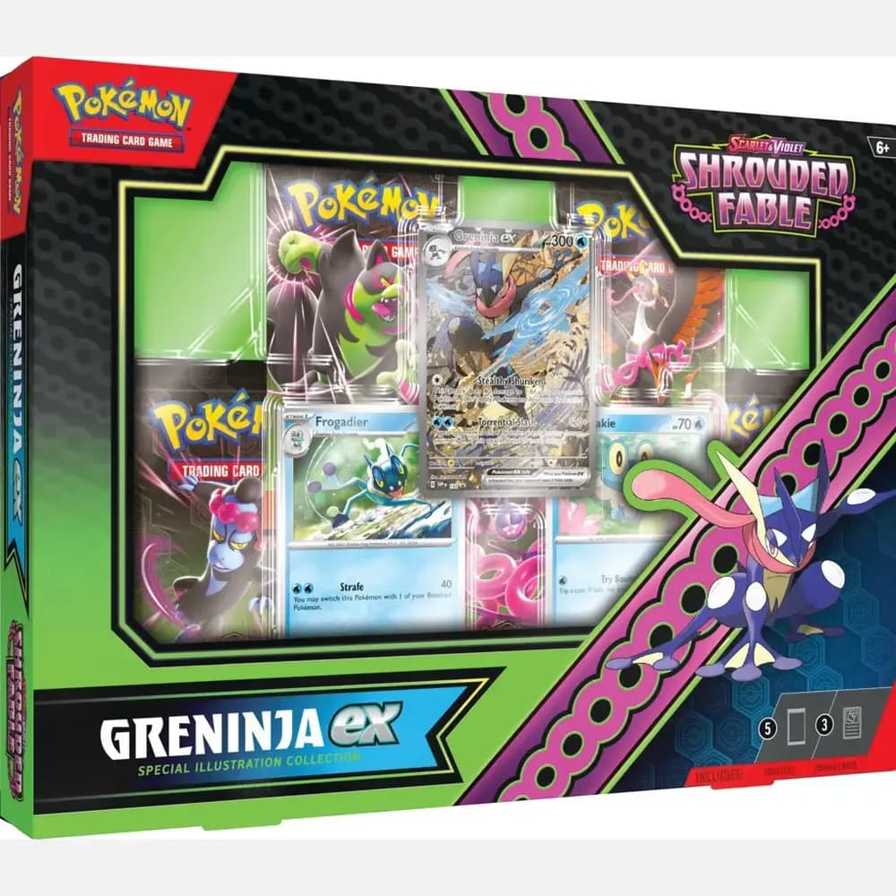 Pokemon Shrouded Fable Greninja Ex Special Illustration Collection