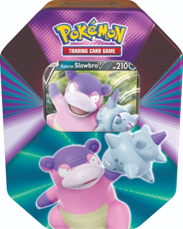 Pokemon V Forces Tin – Galarian Slowbro V