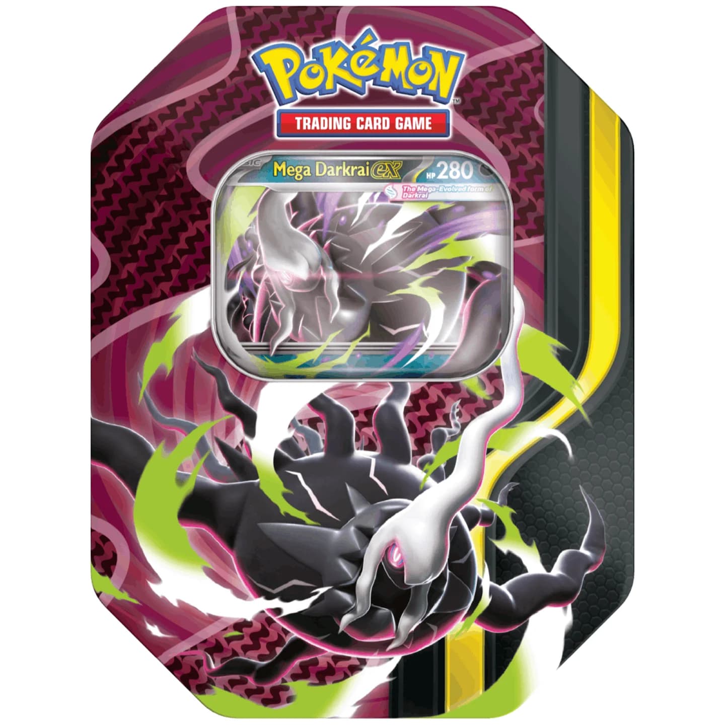 Pokemon Ascended Heroes Mega Forces Tin Tin – Mega Darkrai ex