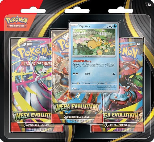 Mega Evolution Psyduck 3P Blister Pack