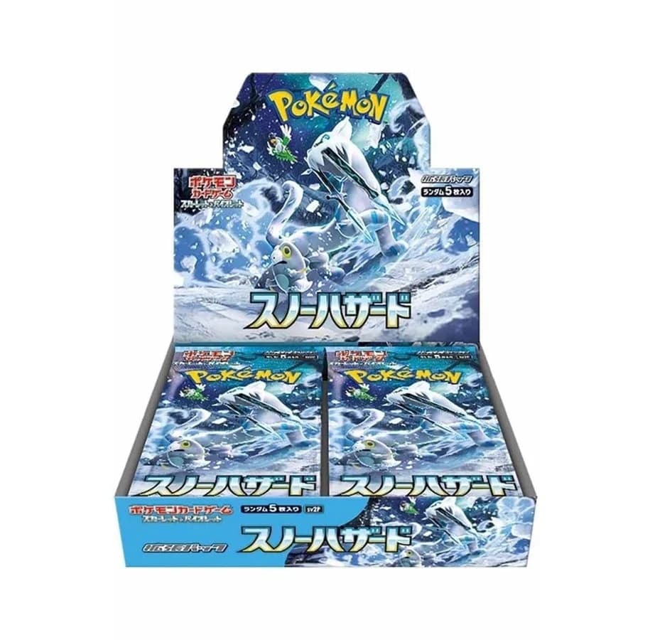 Snow Hazard Booster Display Boks Japansk)