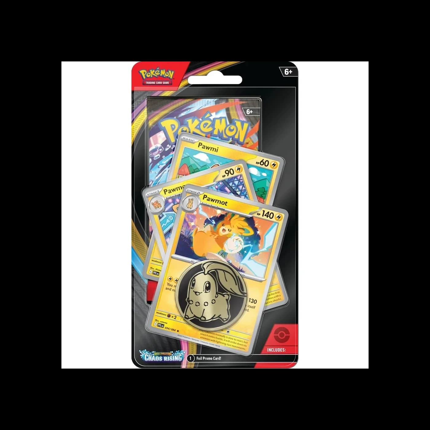 Pawmi Mega Evolution Chaos Rising Premium Checklane