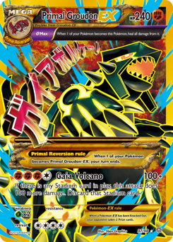 Primal Groudon-EX - Rare Secret