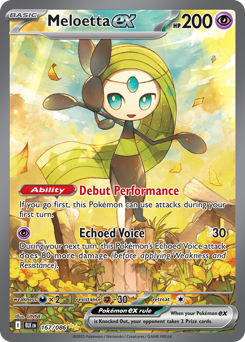 Meloetta ex - Special Illustration Rare