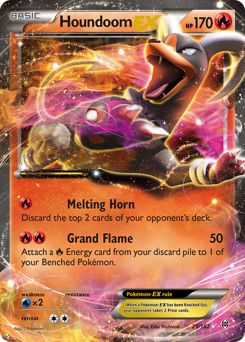 Houndoom-EX - Rare Holo EX