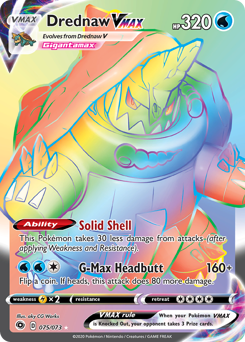 Drednaw VMAX - Rare Rainbow