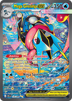 Mega Greninja ex - Special Illustration Rare