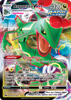 Rayquaza VMAX - Rare Holo VMAX