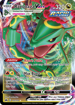 Rayquaza VMAX - Rare Holo VMAX
