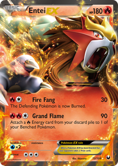 Entei-EX - Rare Holo EX