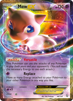 Mew-EX - Rare Holo EX