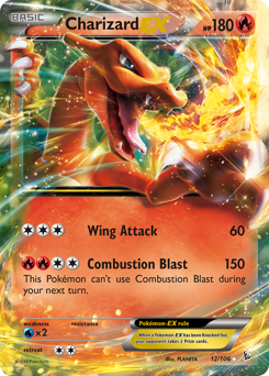 Charizard-EX - Rare Holo EX