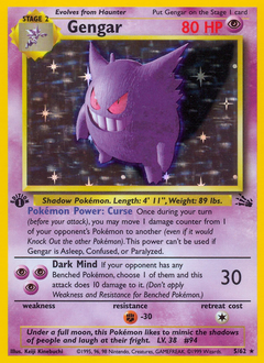 Gengar - Rare Holo