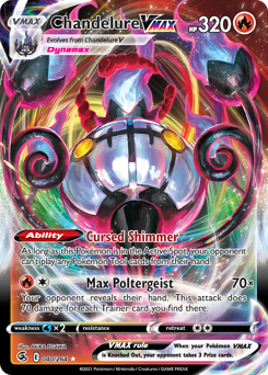 Chandelure VMAX - Rare Holo VMAX