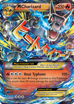 M Charizard-EX - Rare Holo EX