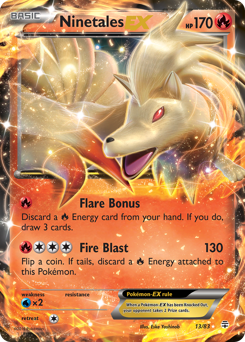 Ninetales-EX - Rare Holo EX