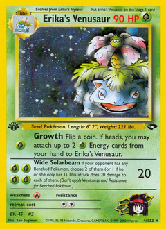 Erika's Venusaur - Rare Holo