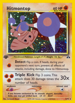 Hitmontop - Rare Holo