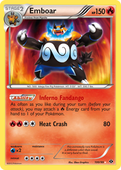 Emboar - Rare Secret