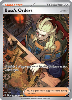 Boss's Orders (Ghetsis) - Special Illustration Rare