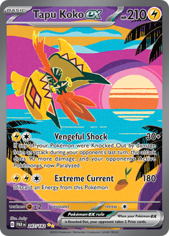 Tapu Koko ex - Special Illustration Rare