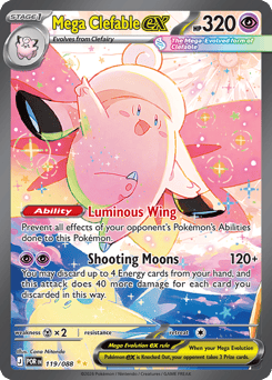Mega Clefable ex - Special Illustration Rare